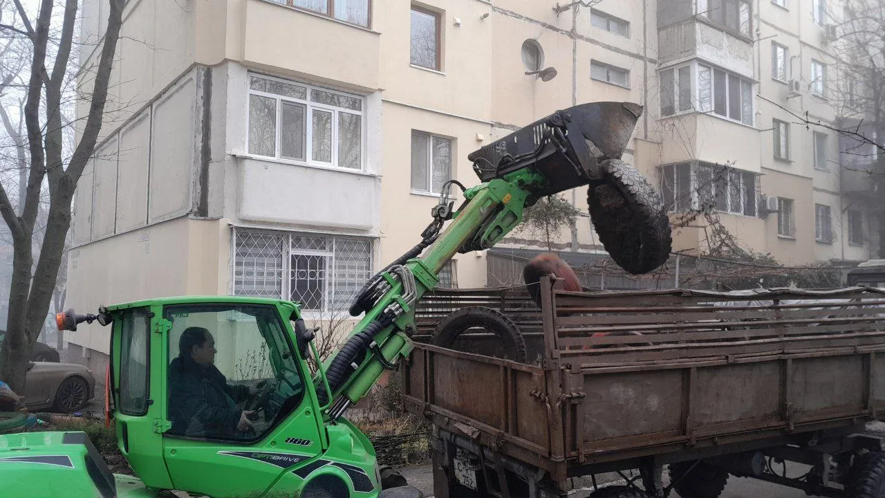 В столичном секторе Чеканы демонтировали беседку