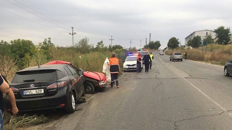 Accident în lanț în capitală. Un șofer a decedat pe loc