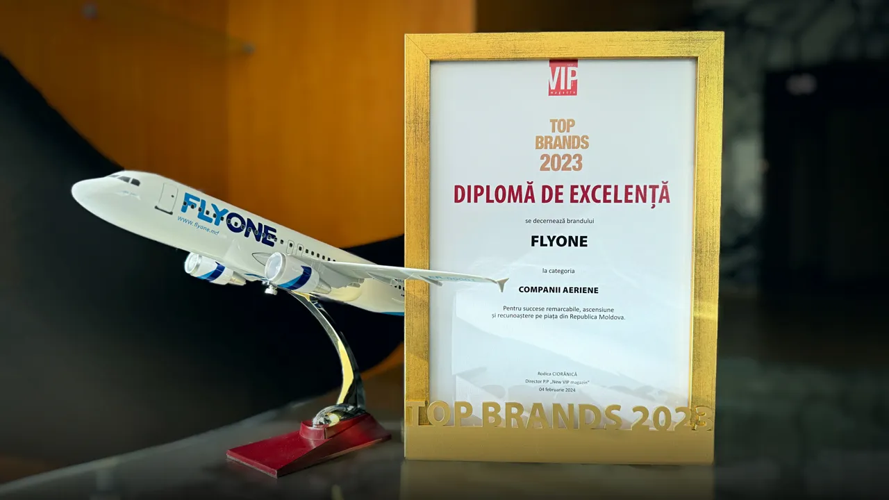 VIP Magazin: FlyOne -  бренд года 2023