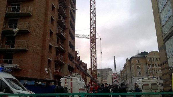 В Саранске обрушилась новостройка, есть жертвы