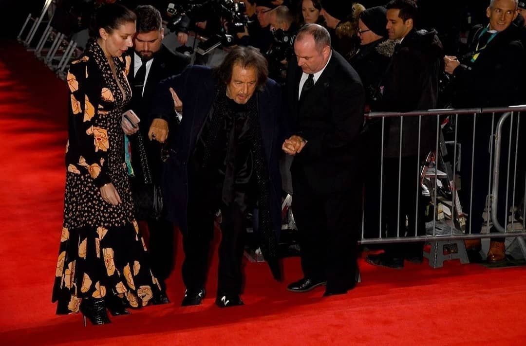 Аль Пачино оконфузился на красной дорожке BAFTA