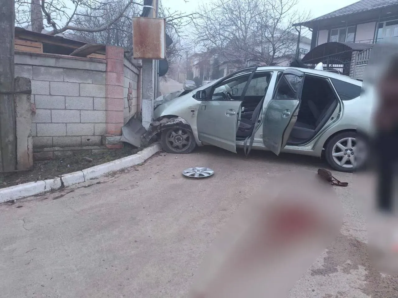 Accident rutier la Durlești: O angajată MAI a fost rănită