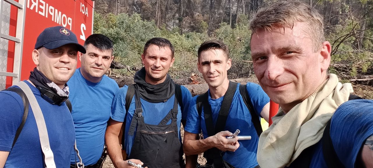 Молдавский пожарный о ликвидации возгораний в Греции: Здесь как на войне