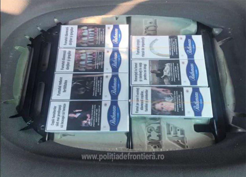 Пограничники задержали гражданина Румынии за контрабанду молдавских сигарет