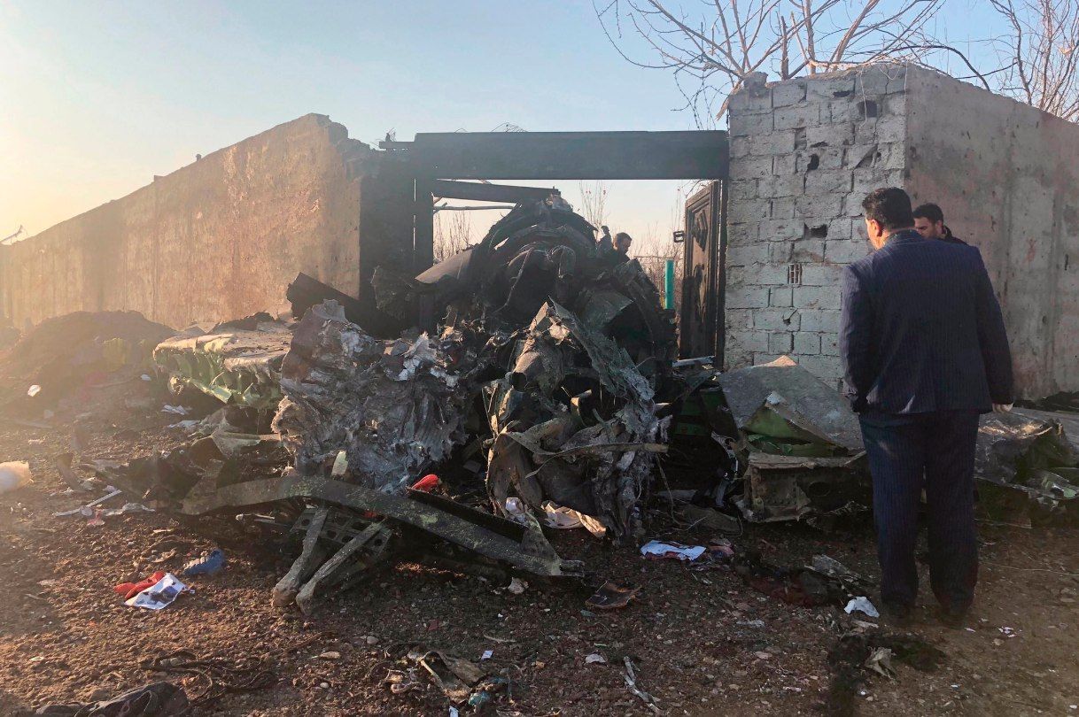 В иранском аэропорту назвали причину крушения украинского лайнера
