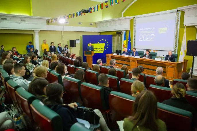 В Молдове стартовал Европейский год молодежи