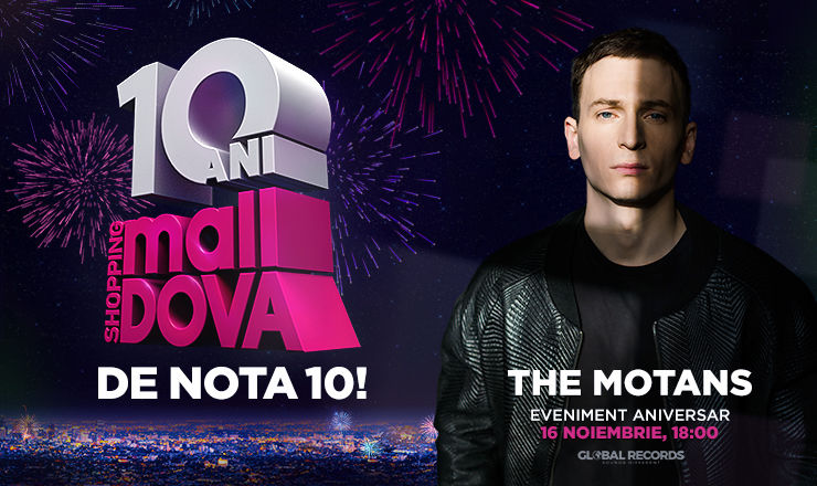 10 лет на «десятку»: Shopping MallDova отмечает десятилетие со дня основания ®