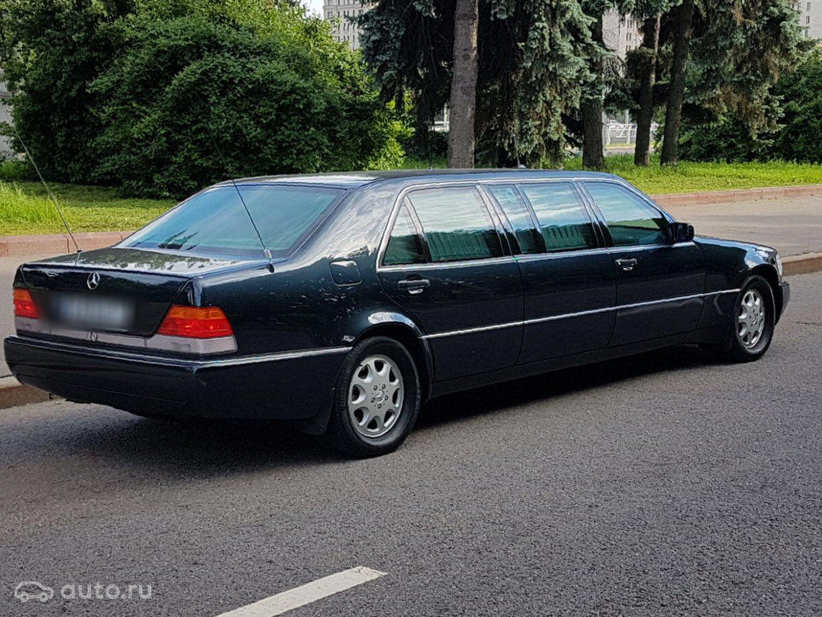Лимузин Mercedes-Benz Ельцина продан за 280 тысяч евро