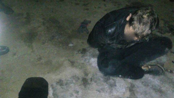 В Унгенах вор ломом вскрыл терминал и попался с поличным