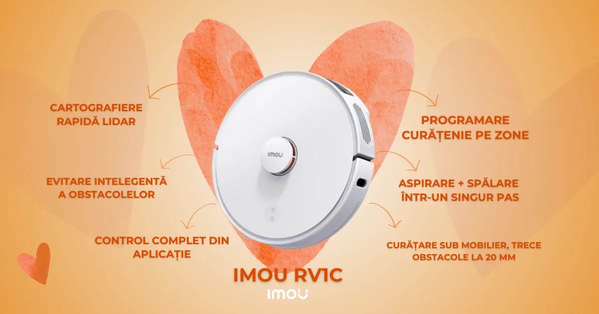 Imou: Cadouri care bucură cu adevărat - tehnologii create cu grijă pentru cei dragi