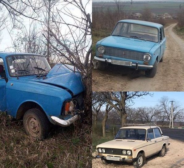 Подростки из Криулян угнали два автомобиля и один разбили