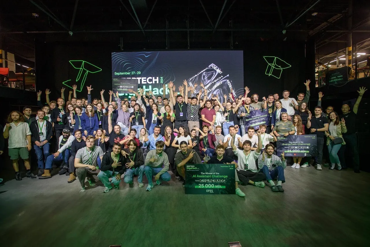 DeepTech GigaHack: Молдова становится региональным хабом инноваторов