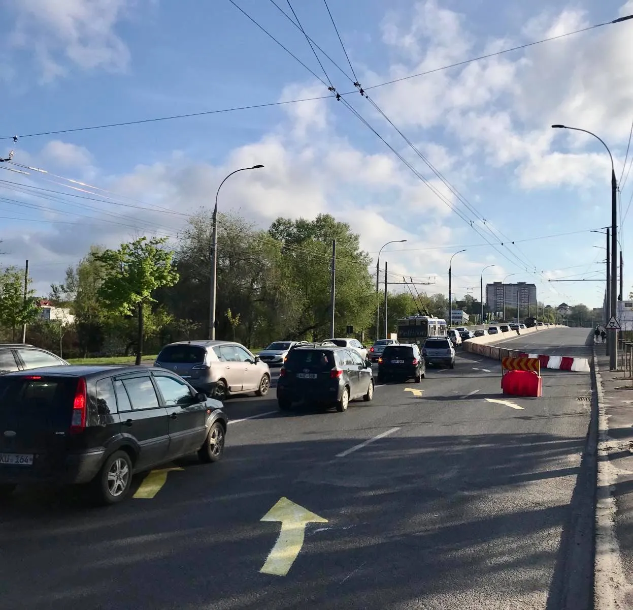 Дорожное движение по мосту на М.Витязул частично перекрыто до декабря