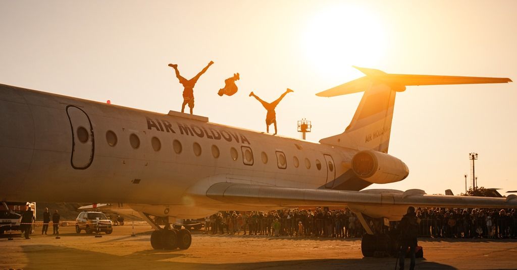 Video care redă un eveniment emblematic pentru Republica Moldova – Air Show KIV 2017