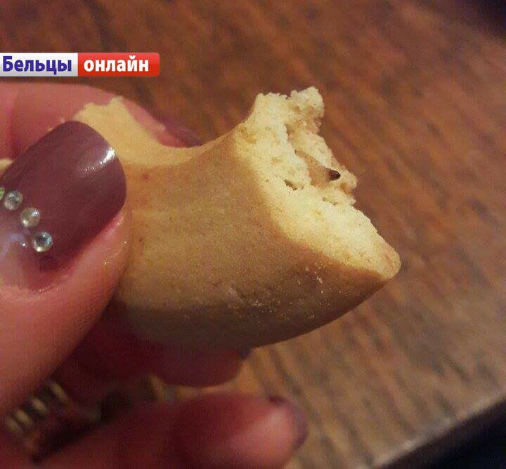 В бельцком печенье жительница города обнаружила личинку