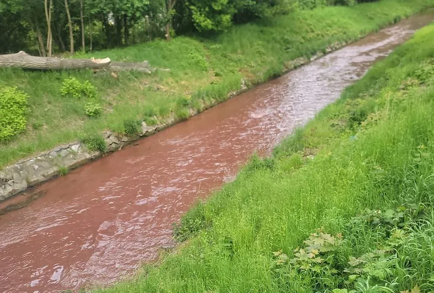 Пожар на полигоне с отходами в Польше продолжается: химикаты попали в реку