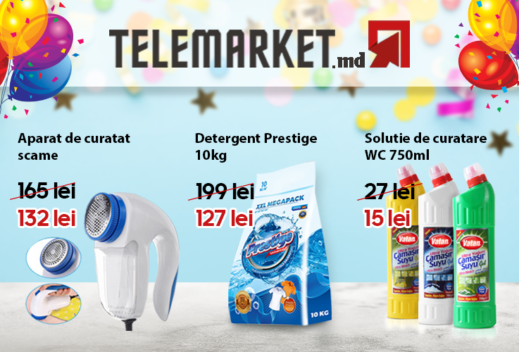 Telemarket.md: Филиал Измаил 59 объявляет скидку -20%