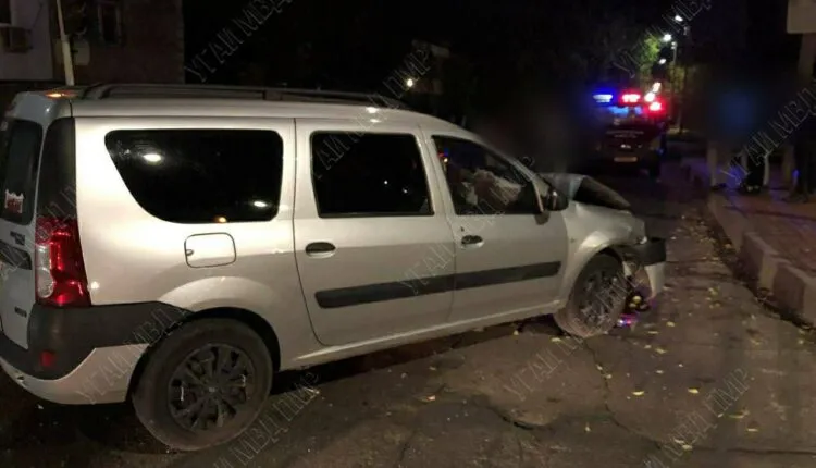 В Тирасполе произошло ДТП: повреждены три автомобиля