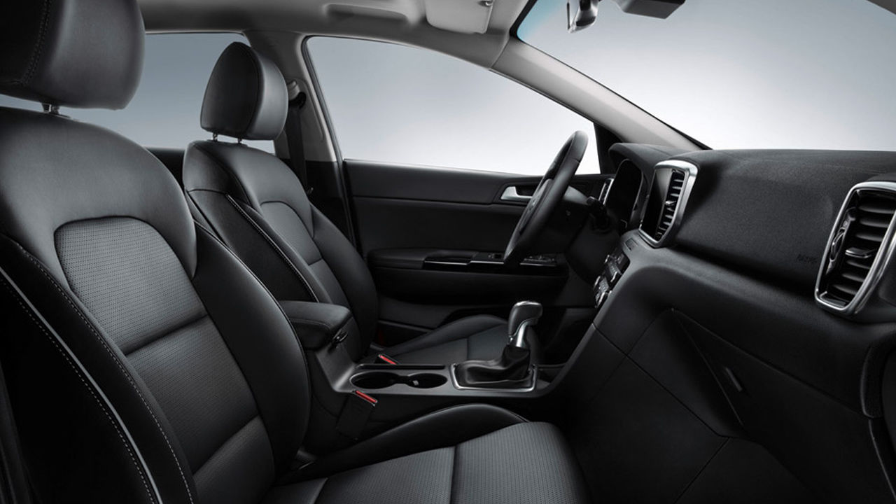 KIA Sportage оборудован для комфорта и безопасности