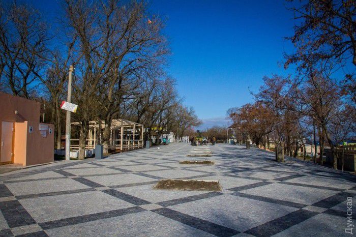 На Ланжероне благоустроили еще одну набережную