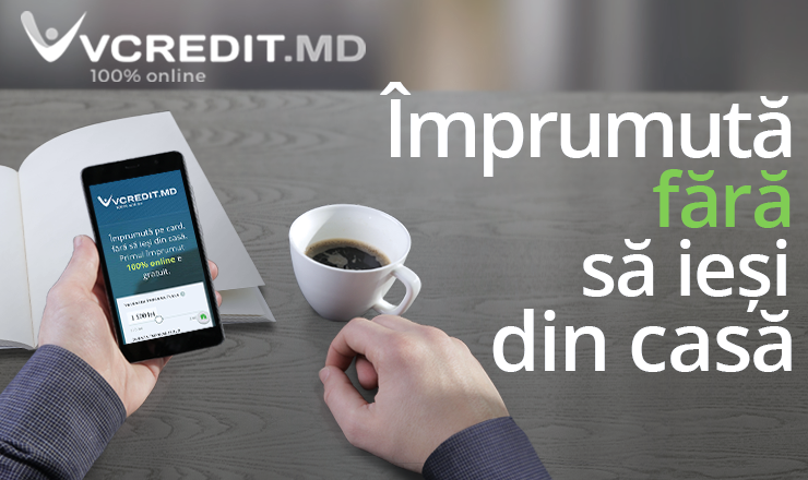 Vcredit.md: Împrumută pe card fără să ieși din casă ®