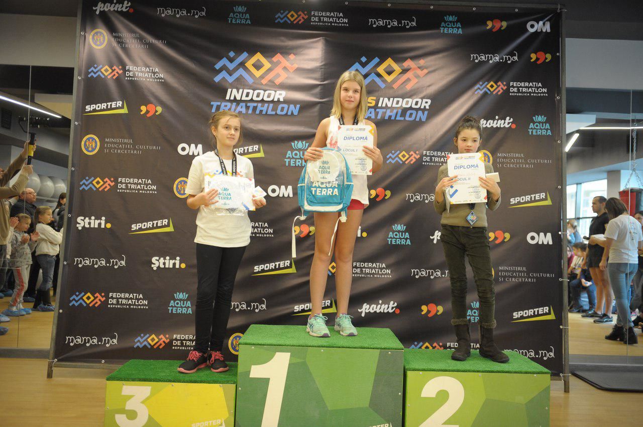 Стали известны победители Kids Indoor Triathlon