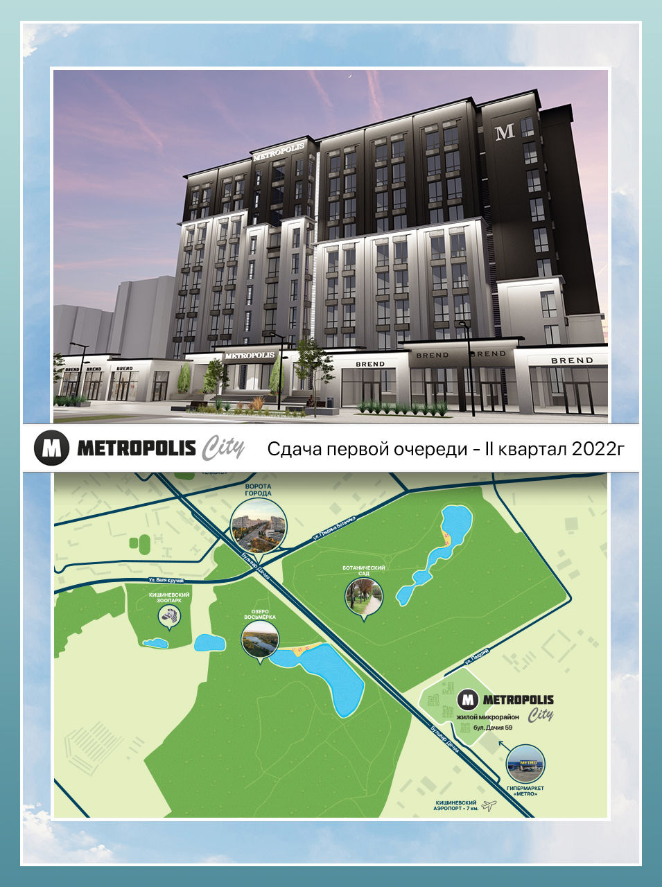 Metropolis City: Первые 5 миллионов евро инвестиций в новый район