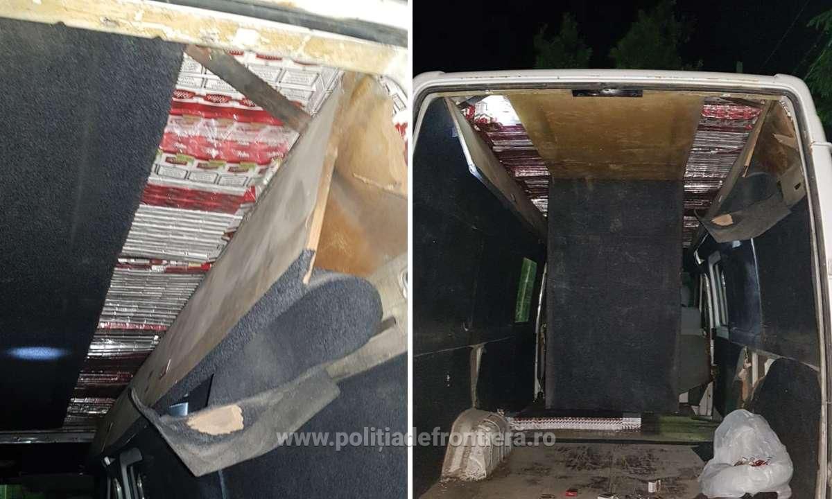 Пограничники обнаружили фургон, "упакованный" молдавскими сигаретами