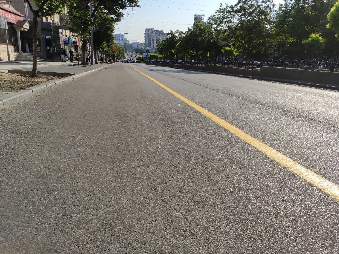 На улицах столицы появились полосы для общественного транспорта