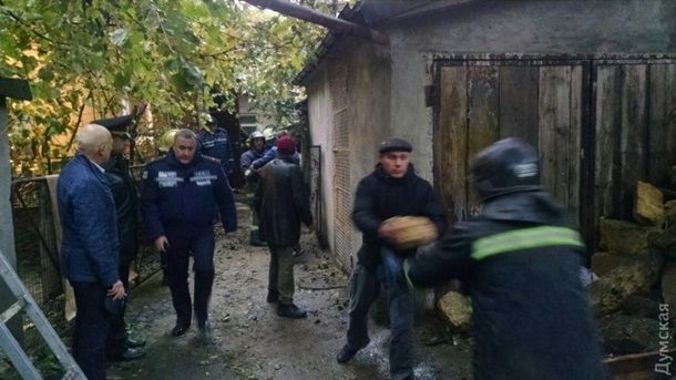 В Одессе при обвале дома погиб человек