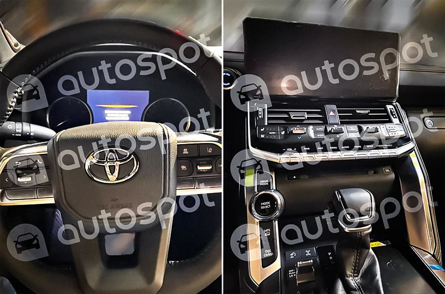 Новый Toyota Land Cruiser впервые проехал на камеру