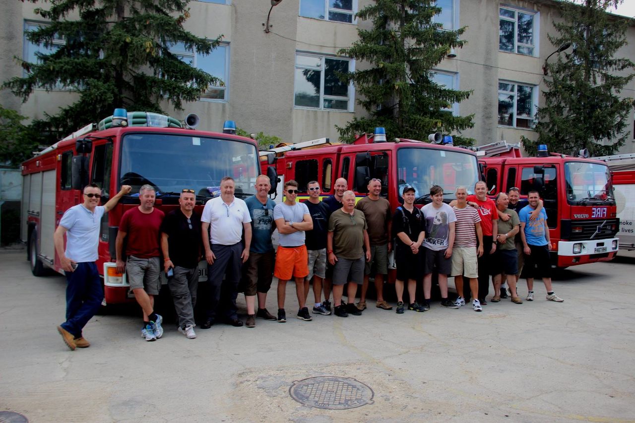 Шотландия подарила молдавским пожарным 6 спецавтомобилей