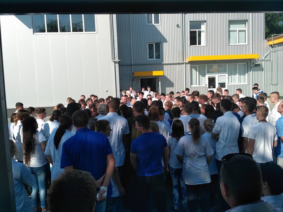 На крупном Кишиневском предприятии проходит забастовка рабочих