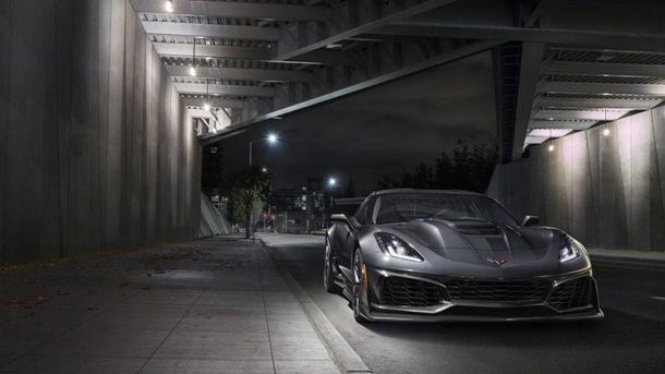 Chevrolet показала на фото мощнейший Corvette