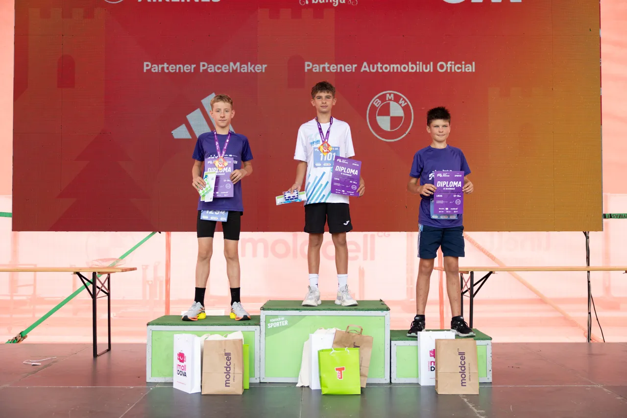 Moldcell Marathon For Kids 2026: Более 1500 детей открыли беговые выходные