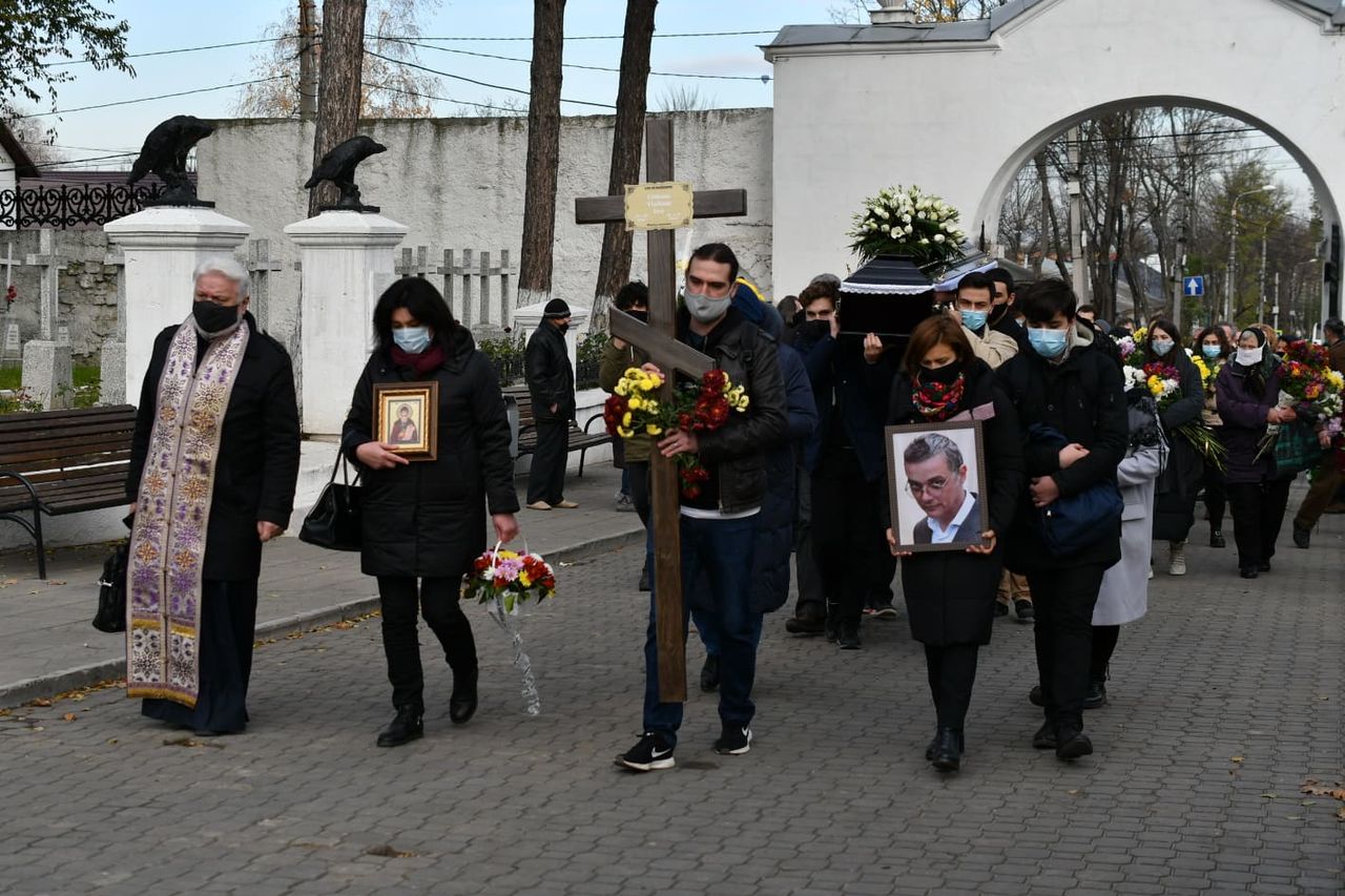 Актера Влада Чобану проводили в последний путь