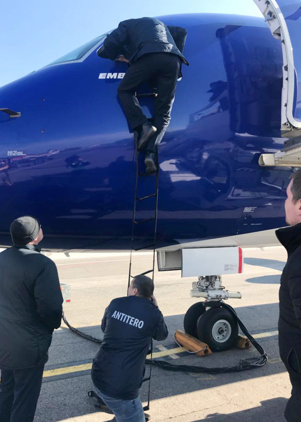 CИБ и Air Moldova провели обучающие мероприятия по борьбе с терроризмом