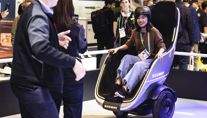 В новом Segway можно сидеть с комфортом