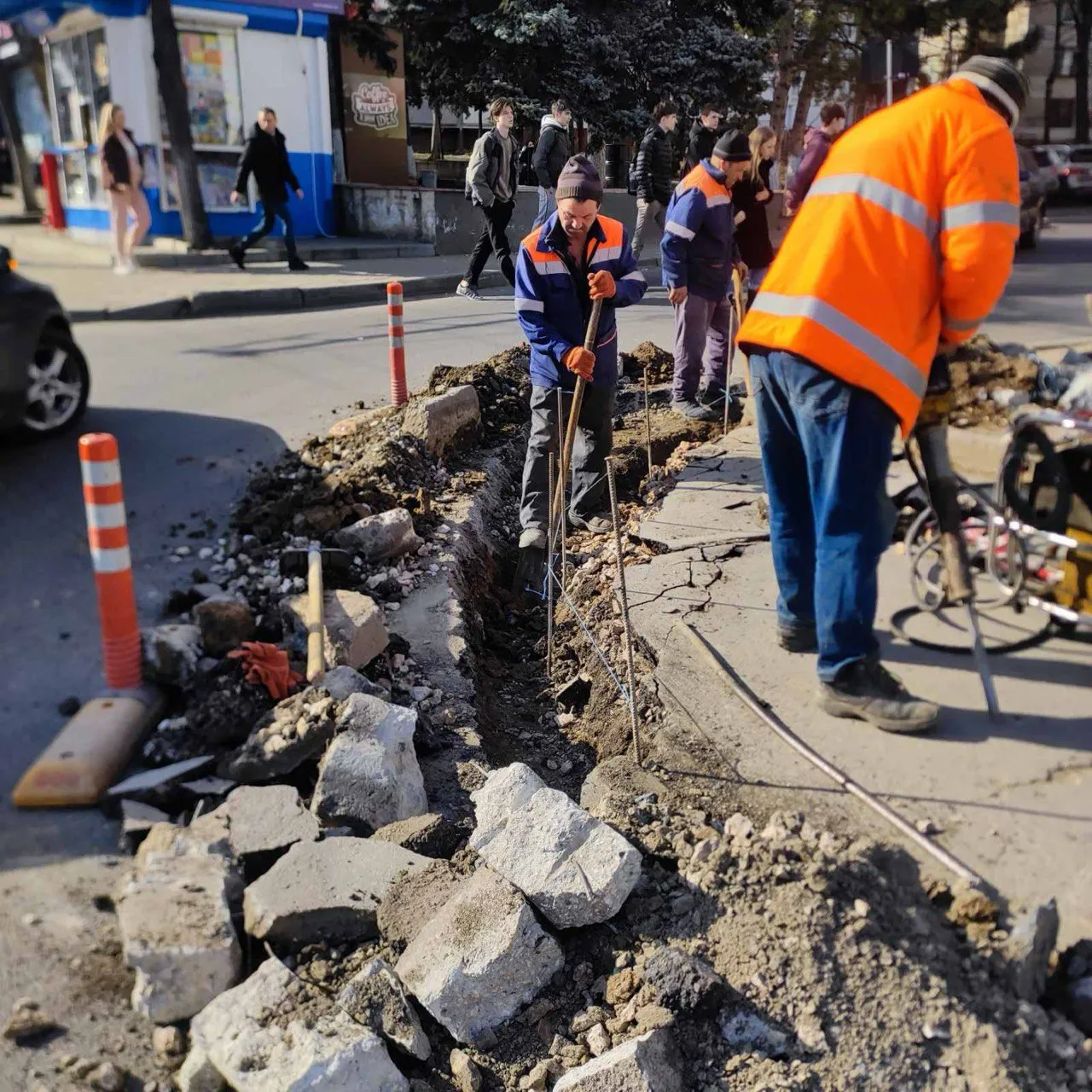 Пешеходный переход в столичном секторе Рышкановка заменят светофорами