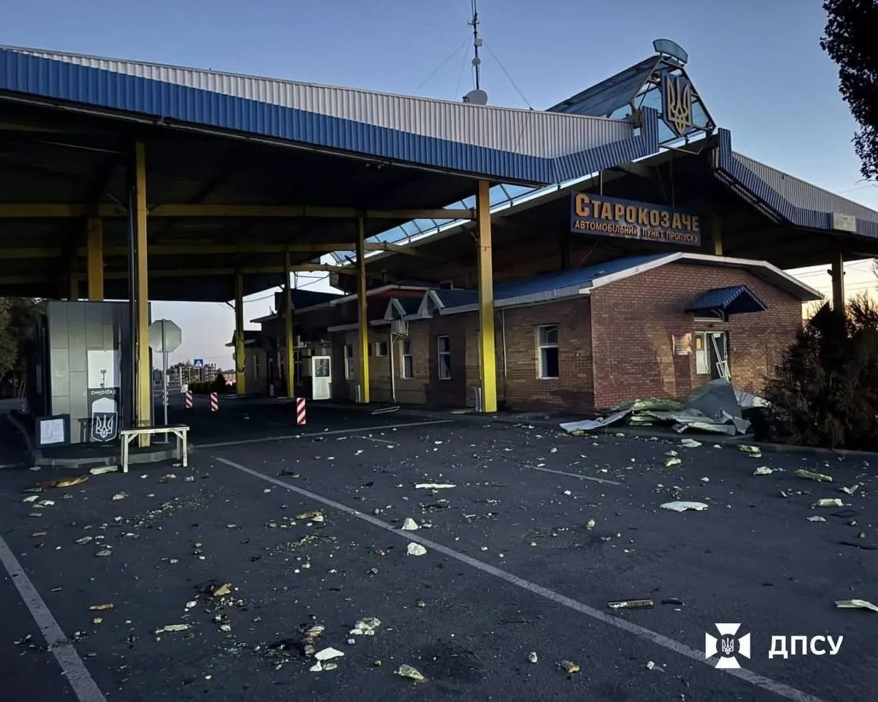 Дроны атаковали пункт пропуска Староказачье на границе с Молдовой: два человека погибли