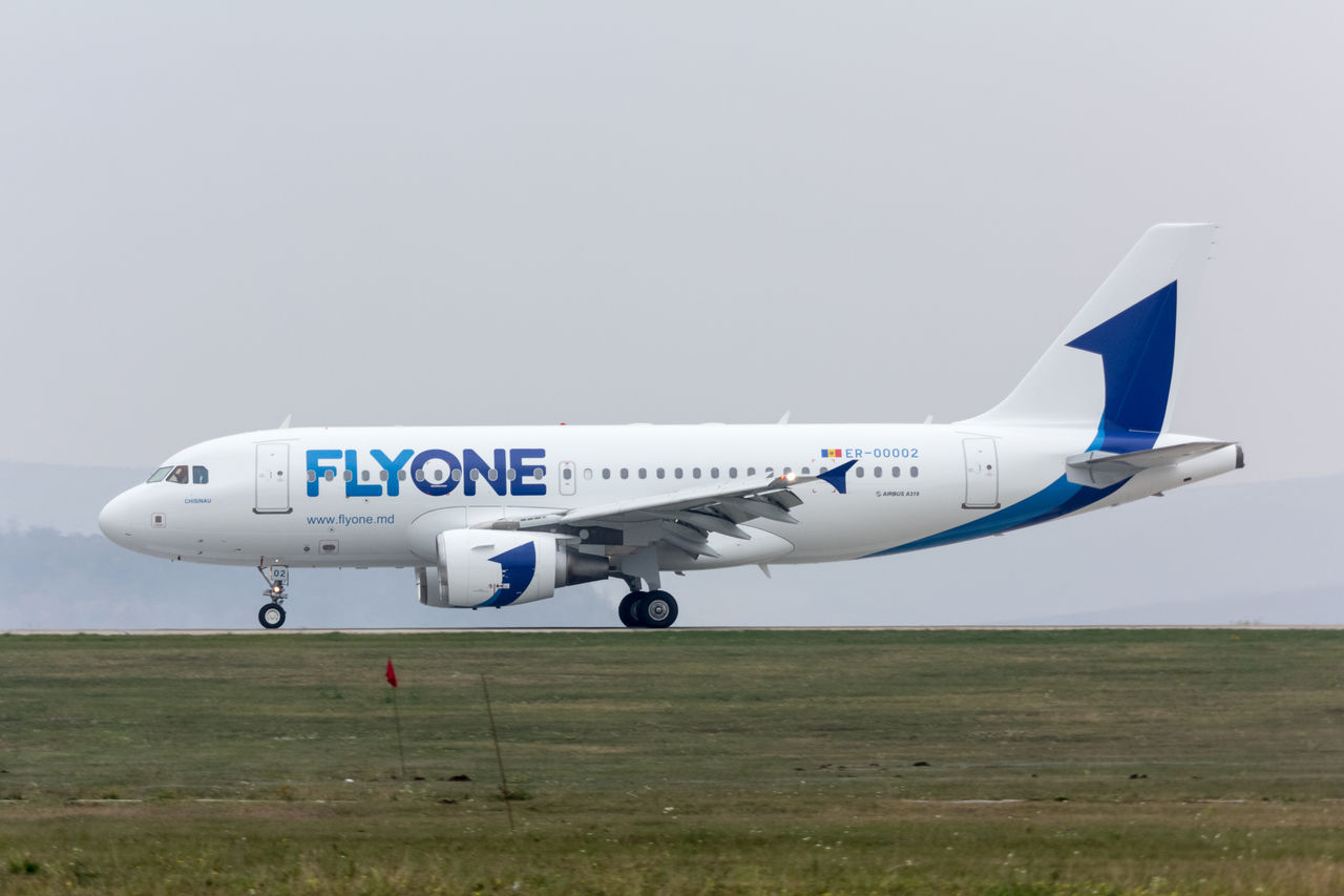 Кишинев - имя авиалайнера Airbus A319, который пополнил флот Fly one ®