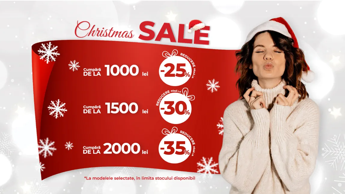 Christmas Sale la Tagaer – magia reducerilor începe pe 1 decembrie