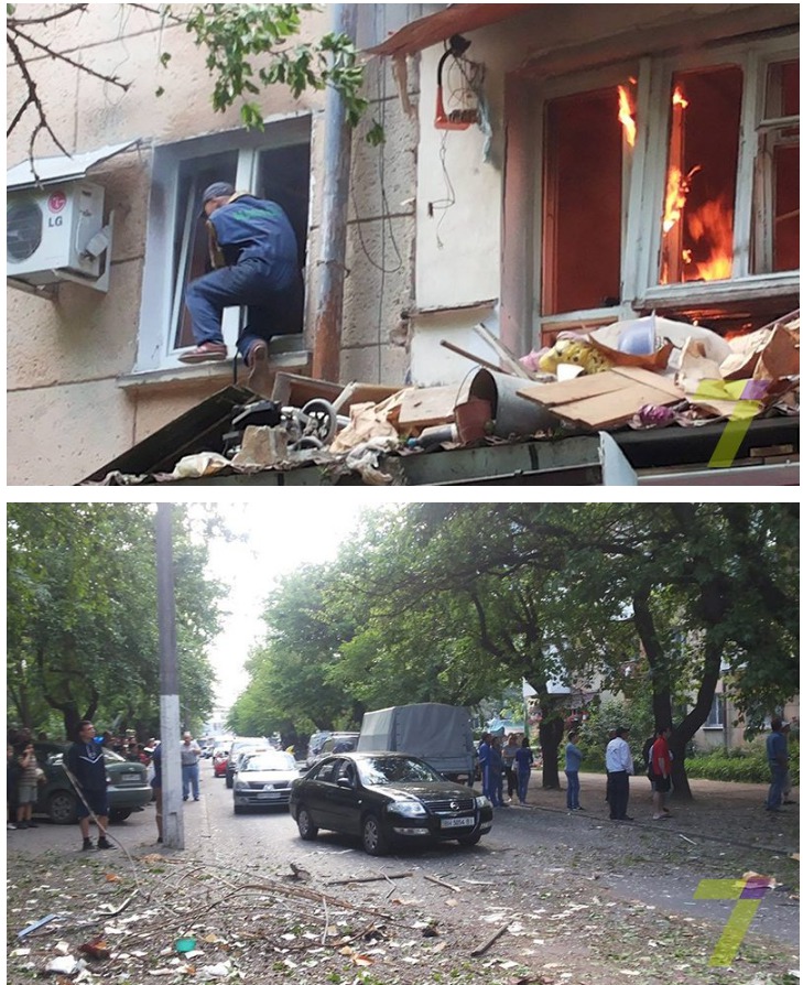 В Одессе в жилом доме прогремел взрыв, есть жертвы