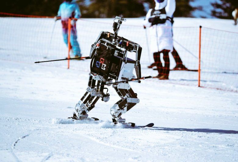 Imaginea zilei: Roboții au avut propria competiție la Jocurile Olimpice de iarnă