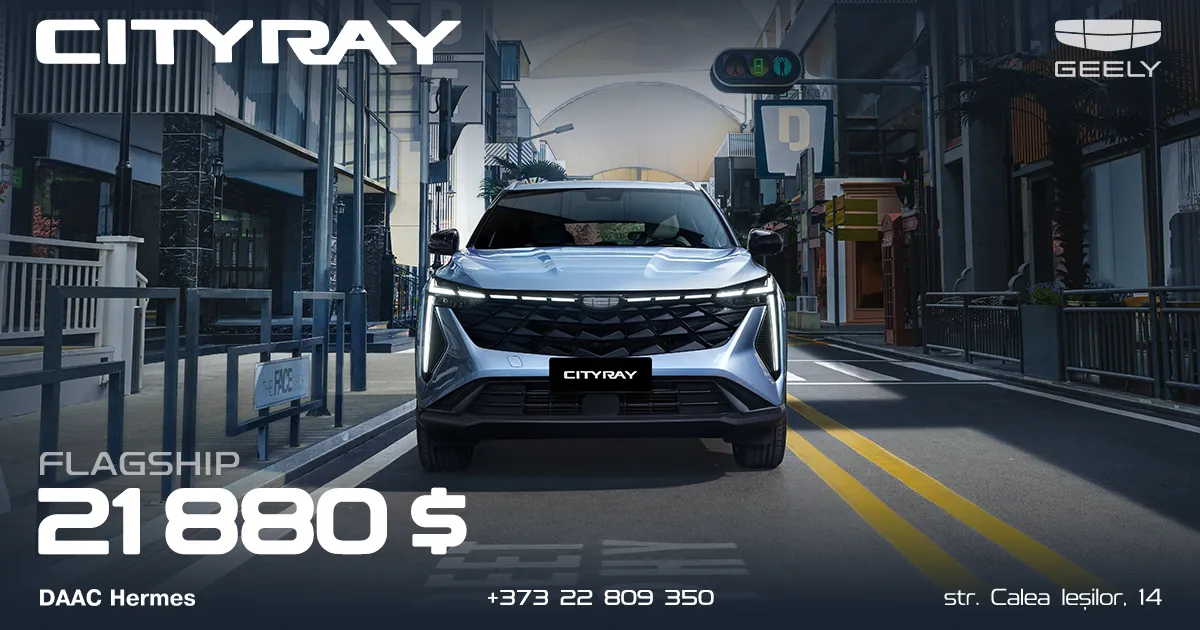Geely Cityray în doar un an s-a impus printre cele mai apreciate modele
