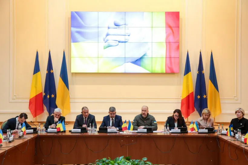 Правительства Украины и Румынии провели совместное заседание в Киеве