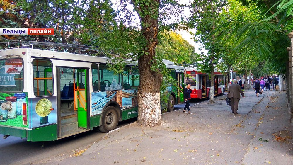 В Бельцах произошел транспортный коллапс