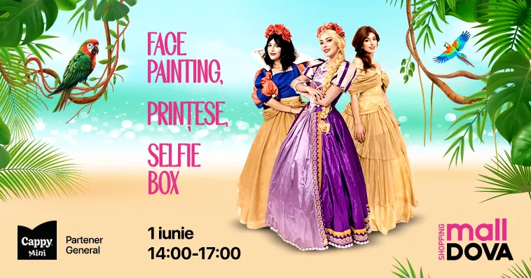 Kid’s Month la Shopping MallDova: Unde maimuțele zâmbesc, papagalii dansează și copiii râd