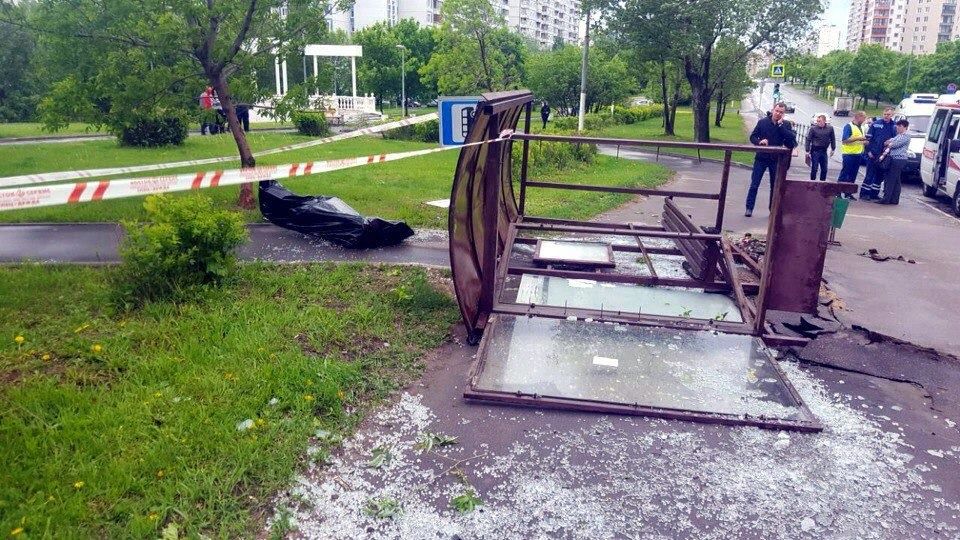В Москве от урагана погибли 14 человек