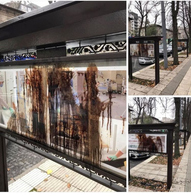 Столичная примэрия осуждает действия вандалов в отношении фотовыставки